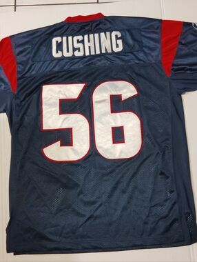 The product is a Reebok size XL. on-field football jersey for the Houston Texans